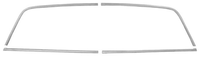 AMD Back Glass Molding Set, 64-67 El Camino P-C990162