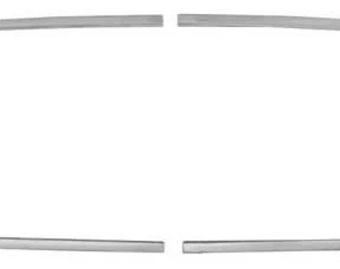 AMD Back Glass Molding Set, 64-67 El Camino P-C990162