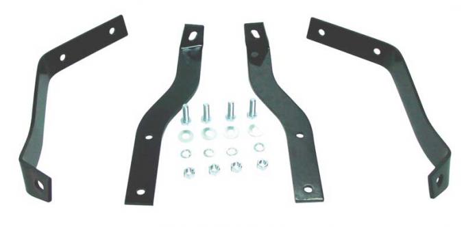 AMD Rear Bumper Bracket Set, 55-59 Chevy GMC Stepside Pickup ('55 2nd Design); 60-62 Chevy GMC 4WD Stepside Pickup 970-4055-S
