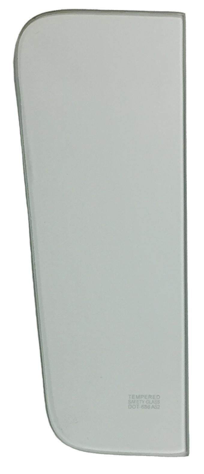 AMD Vent Glass, Clear, LH or RH, 55-59 Chevy GMC Truck ('55 2nd Series) 560-4055-C