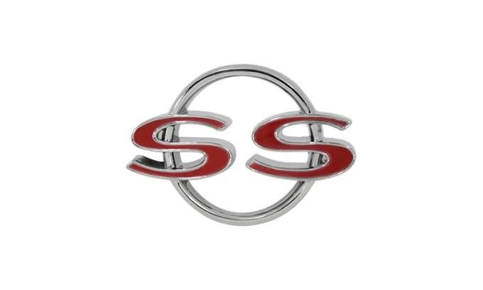 AMD Trunk Emblem, "SS", 64 Chevelle T-4005