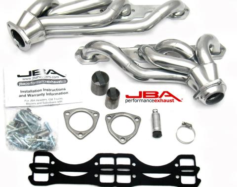 JBA Performance Exhaust 65-91 GM Truck Cat4Ward&reg; 5.0/5.7L, 265-400 Silver Ctd 1830S-6JS