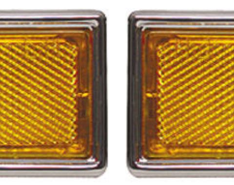Cutlass Side Marker Light, Pair, 1970-1972