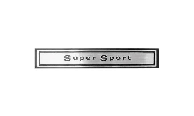 AMD Dash Emblem, "Super Sport", 67 Chevelle T-4445