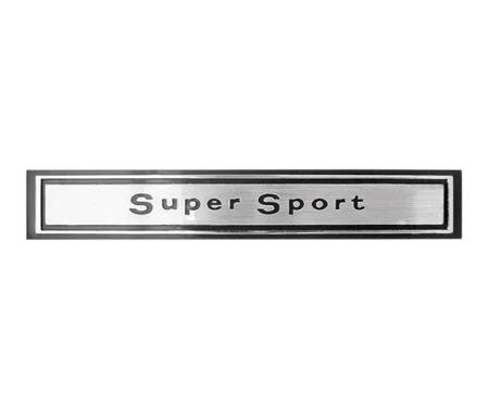 AMD Dash Emblem, "Super Sport", 67 Chevelle T-4445