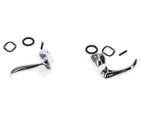 AMD Vent Window Handle Kit, Pair, 62-67 Chevy II Nova; 61-67 Chevelle A-Body X561-3062-S