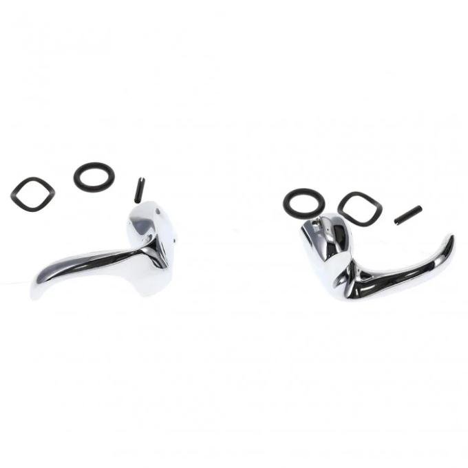 AMD Vent Window Handle Kit, Pair, 62-67 Chevy II Nova; 61-67 Chevelle A-Body X561-3062-S