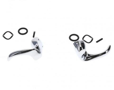 AMD Vent Window Handle Kit, Pair, 62-67 Chevy II Nova; 61-67 Chevelle A-Body X561-3062-S
