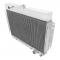 Champion Cooling 2 Row with 1" Tubes All Aluminum Radiator Made With Aircraft Grade Aluminum AE289