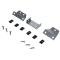 AMD Console Mounting Brackets, 4-Speed, 3 Piece Set, 66-67 Chevelle El Camino P-KM02014