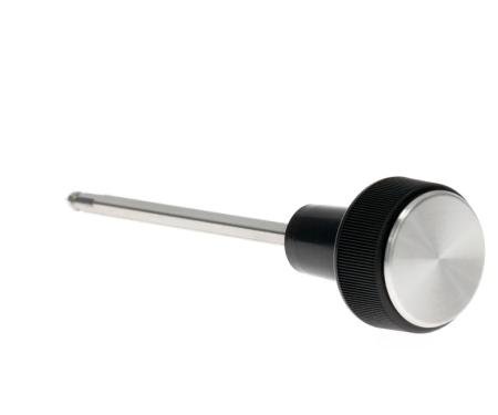 AMD Headlamp Switch Rod and Knob, Black/Silver, 79-81 Camaro 78-88 Malibu El Camino Caballero Monte Carlo X460-3579-11