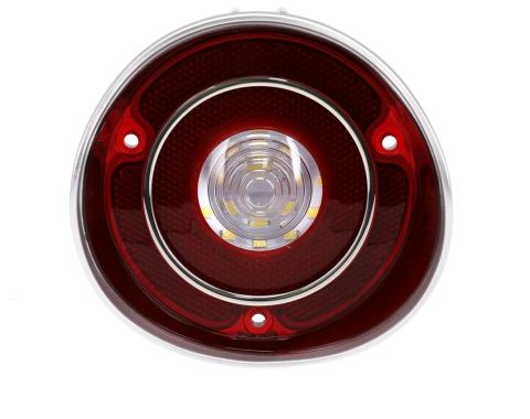 AMD Back-Up Lamp, 21 White LED, Stainless Bezel, LH, 71 Chevelle X955-3471-DL