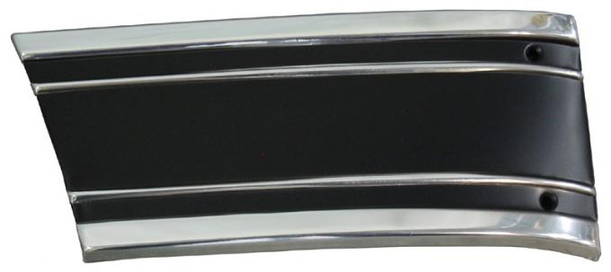 AMD Lower Front Fender Molding, RH (Black), 69-72 Chevrolet GMC Pickup, Blazer & Jimmy X231-4069-2BR