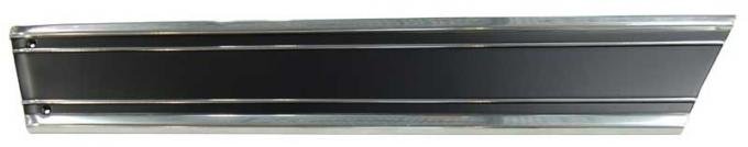 AMD Rear Lower Bed Molding, Black, RH, 69-72 Chevy GMC Truck Short Bed Fleetside X731-4069-36BR
