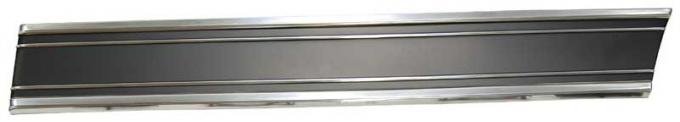 AMD Front Lower Bed Molding, Black, LH, 69-72 Chevy GMC Truck Short Bed Fleetside X731-4069-26BL