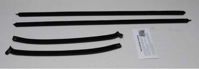 Montco Inc / Repops Window Felts, Outer (4pcs), 69 Chevelle Coupe R-CH181A