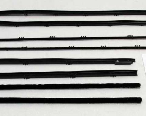 Montco Inc / Repops Window Felts, Inner & Outer (8pcs), 65 Chevelle Coupe R-CH133A