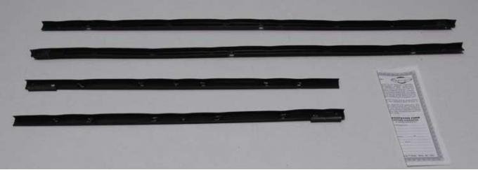 Montco Inc / Repops Window Felts, Outer (4pcs), 65 GTO Coupe R-GT128A