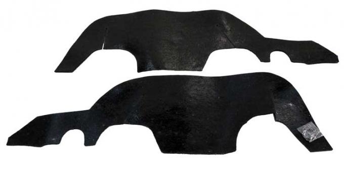 Montco Inc / Repops Control Arm Dust Shield Set w/ Hardware, 67 Chevelle El Camino R-CH111