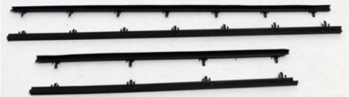 Montco Inc / Repops Window Felts, Outer (4pcs), 66-67 Chevelle 2DR Sedan (Post) R-CH209A
