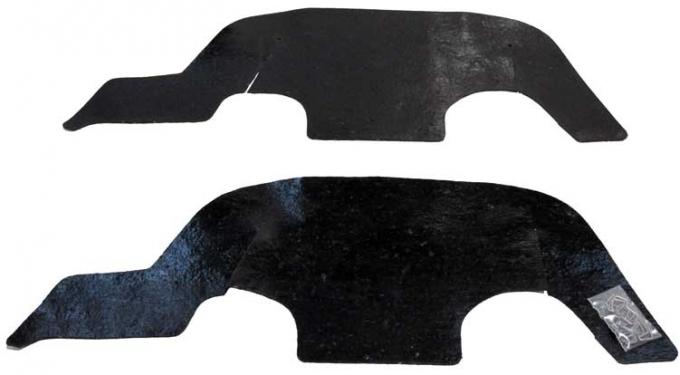 Montco Inc / Repops Control Arm Dust Shield Set w/ Hardware, 66 Chevelle El Camino R-CH104