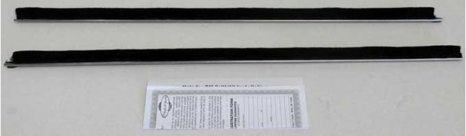 Montco Inc / Repops Window Felts, Outer (2pcs), 68-72 El Camino R-CH215A