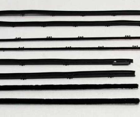 Montco Inc / Repops Window Felts, Inner & Outer (8pcs), 65 Chevelle Coupe R-CH133A