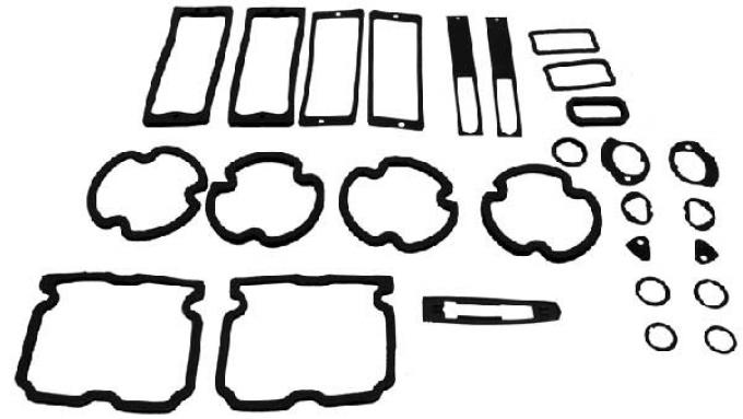 Montco Inc / Repops Paint Gasket Kit, 71-72 Chevelle R-CH167