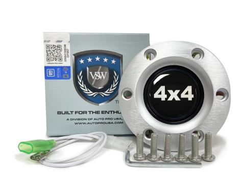 Auto Pro USA VSW 6-Bolt Steering Wheel Horn Button STE1017BRU