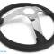 Auto Pro USA 1977-1982 Chevrolet Corvette VSW 6-Bolt OE Steering Wheel, Genuine Black Leather, 14 in. Diameter ST3040BLK