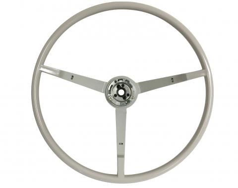 Auto Pro USA 1965-1966 Ford Mustang VSW Steering Wheel OE Series, White ST3034WHT