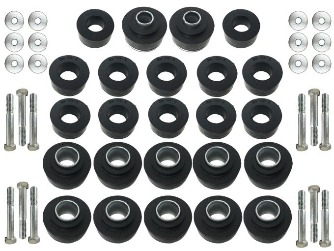 Auto Pro USA Body Mount Bushing And Hardware Set, Includes All Mounting Bushings, OE Number 3843678/3843677 BM1020KIT