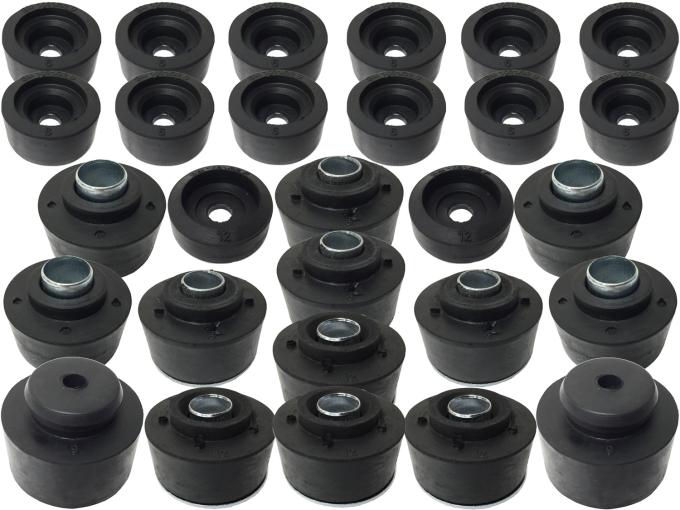 Auto Pro USA Body Mount Bushing Set, Includes All Mounting Bushings BM1032
