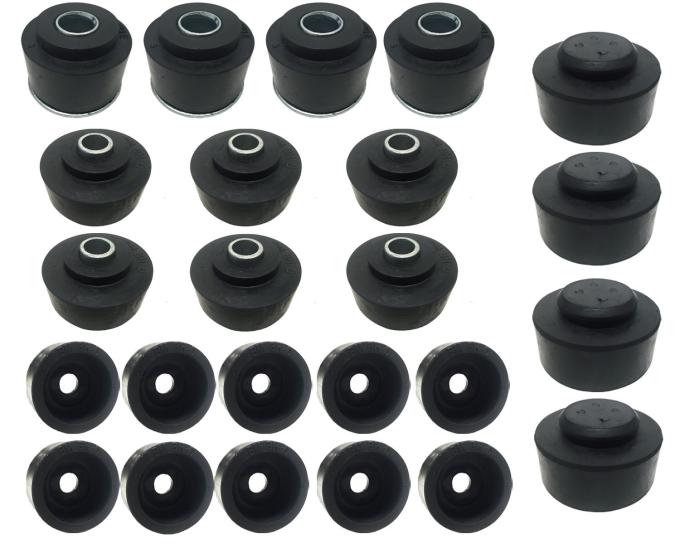 Auto Pro USA Body Mount Bushing Set, Includes All Mounting Bushings, OE Number 3920605/3906748/3930746 BM1022