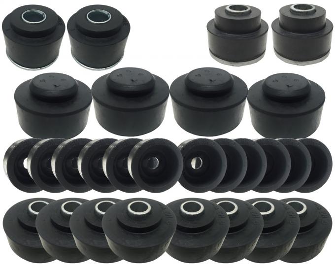 Auto Pro USA Body Mount Kit, Includes All Mounting Bushings, OE Number 3920605/3906748/3930746 BM1023