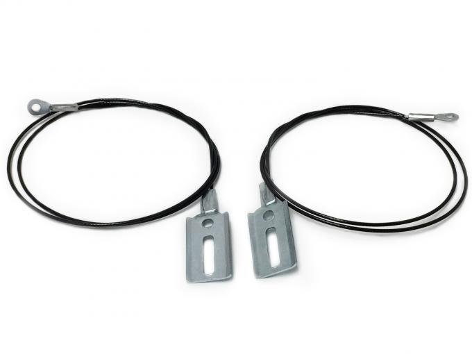 Auto Pro USA 1964-1965 Chevrolet Chevelle Convertible Top Cable, 36 5/8 in., Pair CCT1009
