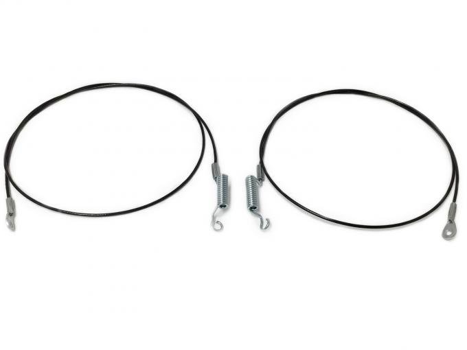 Auto Pro USA 1966-1967 Chevrolet Chevelle Convertible Top Cable, 33 7/8 in., Pair CCT1010
