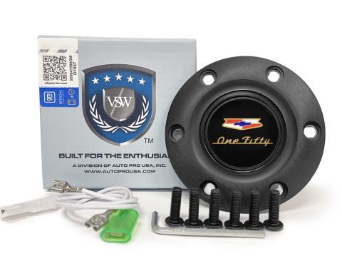 Auto Pro USA VSW 6-Bolt Steering Wheel Horn Button STE1038BLK