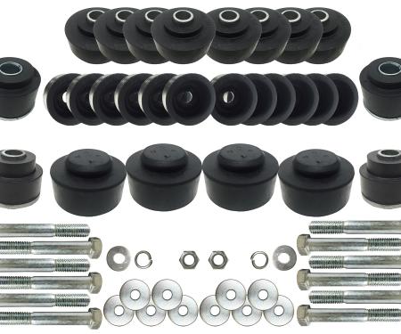 Auto Pro USA Body Mount Bushing And Hardware Set, Includes All Mounting Bushings, 28 Piece Hardware Set BM1023KIT