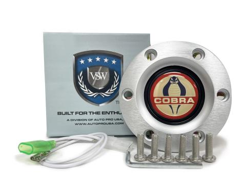 Auto Pro USA VSW 6-Bolt Steering Wheel Horn Button STE1005BRU
