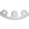 Auto Pro USA VSW Hub Adapter Filler Plate, Silver, Pairs With VSW OE Series Hub Adapter Or OE Number 3930062 And 3937896 SWASPACERSIL