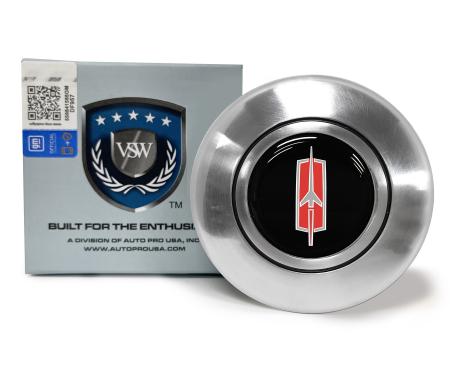 Auto Pro USA VSW Steering Wheel OE Series Horn Cap, Satin Horn Cap, Oldsmobile Rocket STE1069-19S