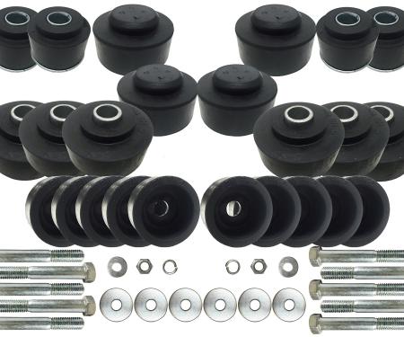 Auto Pro USA Body Mount Bushing And Hardware Set, Includes All Mounting Bushings, 22 Piece Hardware Set BM1022KIT