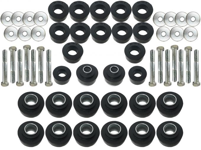 Auto Pro USA Body Mount Bushing And Hardware Set, Includes All Mounting Bushings, 28 Piece Hardware Set BM1021KIT