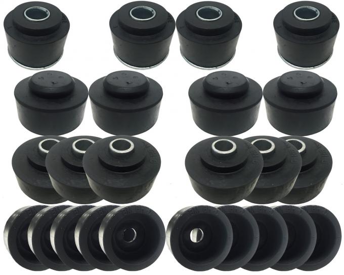 Auto Pro USA Body Mount Kit, Includes All Mounting Bushings, OE Number 3920605/3906748/3930746 BM1022