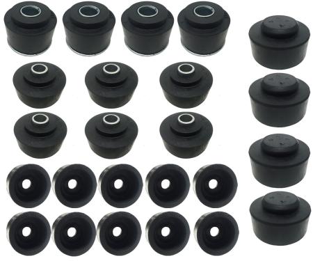 Auto Pro USA Body Mount Bushing Set, Includes All Mounting Bushings, OE Number 3920605/3906748/3930746 BM1022