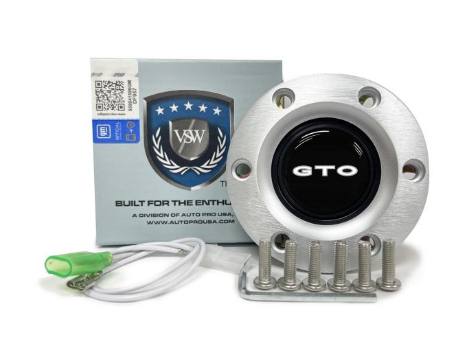 Auto Pro USA VSW 6-Bolt Steering Wheel Horn Button STE1019BRU
