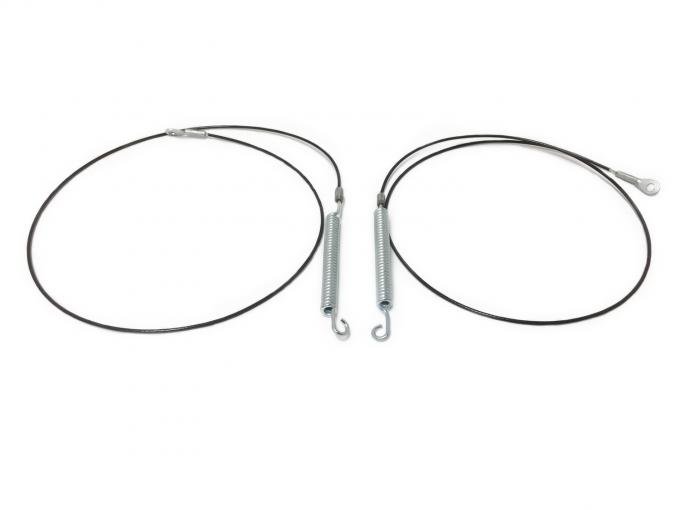 Auto Pro USA 1968-1972 Chevrolet Chevelle Convertible Top Cable, 34 in., Pair CCT1011