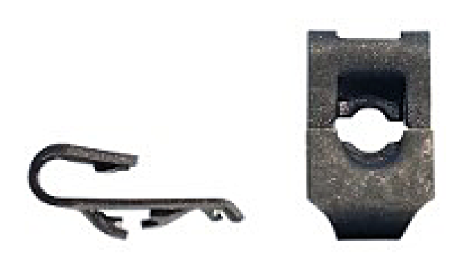 AMK 1966 Pontiac GTO 8 piece Parking Lamp Bezels Chrome Panhead Oval Ab Screws, Sprg Nuts G-7364