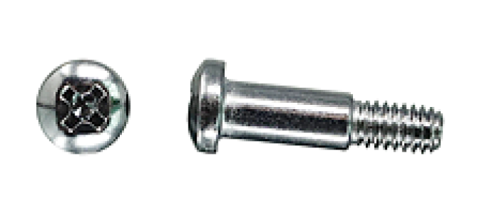 AMK 1968 Chevrolet Chevelle 4 piece Back-Up Lamp Lenses - El Camino SS/Chrome Panhead Pn .435 Shoulder Screws G-6635